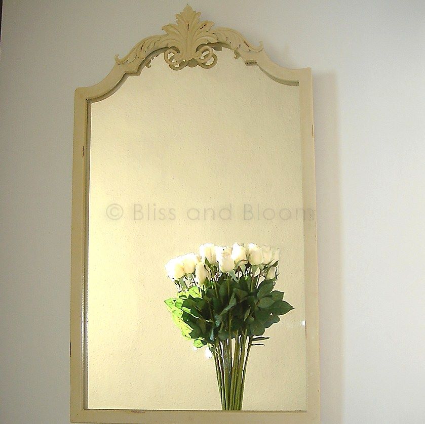Cream wall mirror Bliss and Bloom